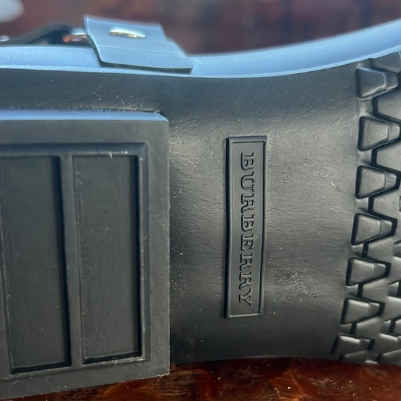 Burberry Zane Vintage Check Harness Rain Boots 👢 Excellent Condition Size 7 37 - Picture 7 of 16